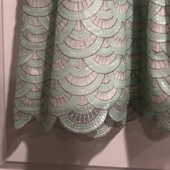 Bebe Sequin Scallop Dress - Picture 3 of 5